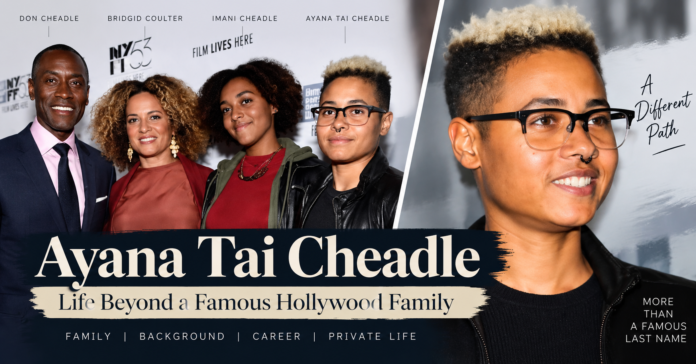 Ayana Tai Cheadle, child of Don Cheadle and Bridgid Coulter