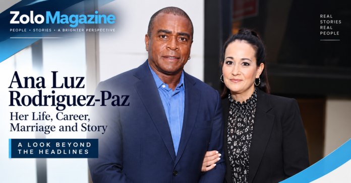 Ana Luz Rodriguez-Paz with Ahmad Rashad highlighting her career and marriage