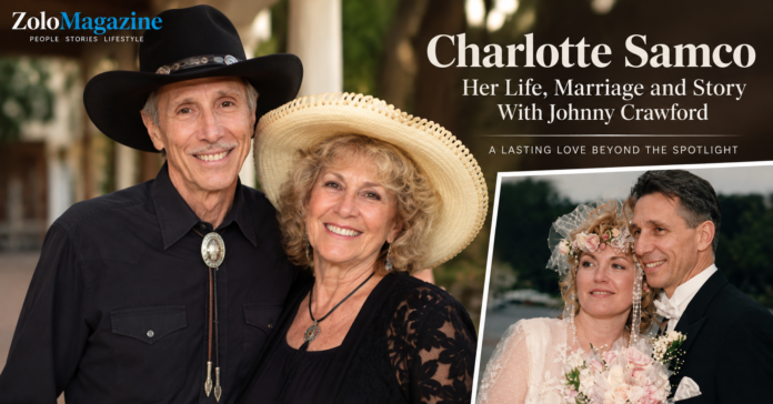 Charlotte Samco and Johnny Crawford