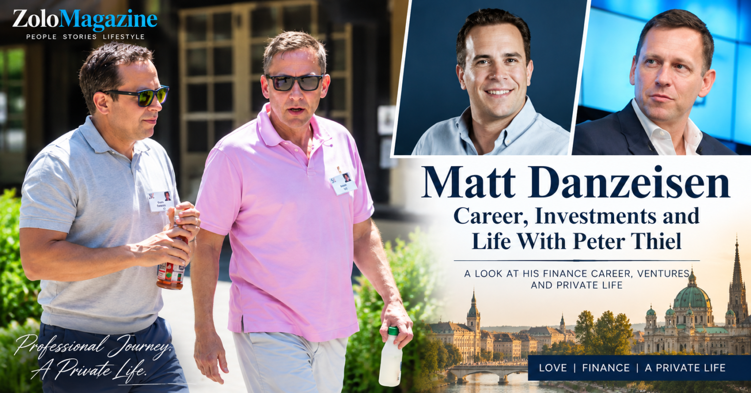 Matt Danzeisen: Career, Investments and Life With Peter Thiel Matt Danzeisen and Peter Thiel
