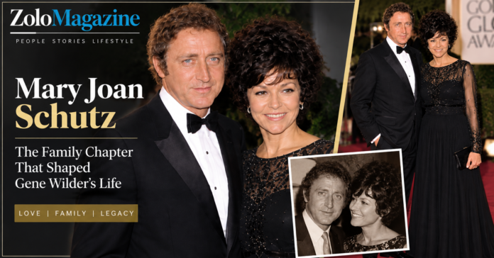 Mary Joan Schutz and Gene Wilder