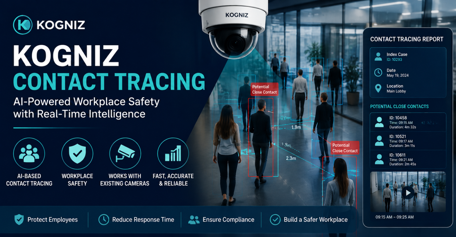 Kogniz Contact Tracing AI workplace safety system