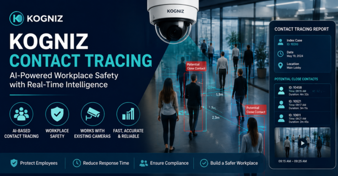 Kogniz Contact Tracing AI workplace safety system
