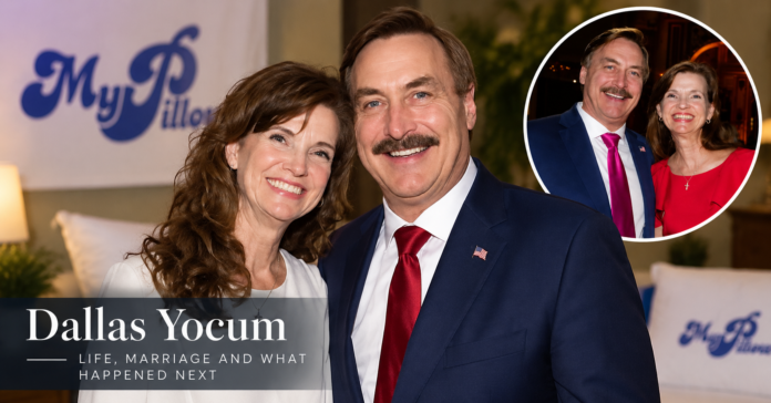 Dallas Yocum, former wife of MyPillow founder Mike Lindell.