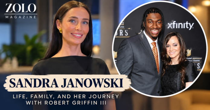Rebecca Liddicoat with Robert Griffin III at a public event