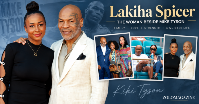 Lakiha Spicer, wife of former heavyweight champion Mike Tyson