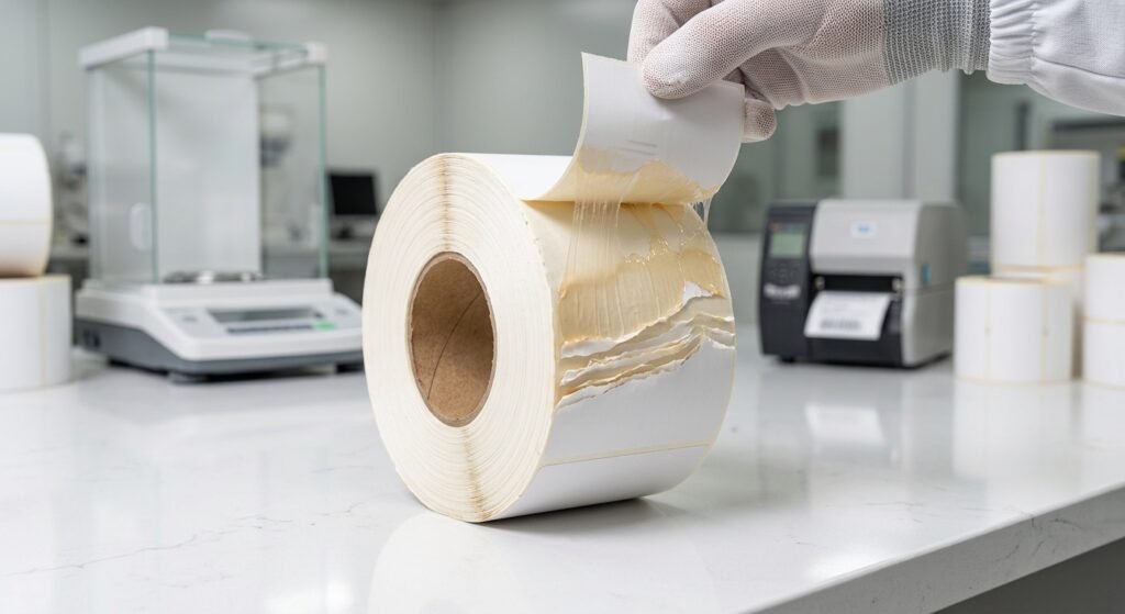 Why Does Adhesive Ooze From Thermal Label Rolls