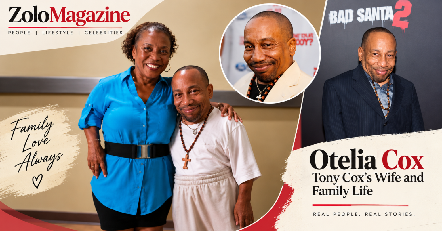 Who Is Otelia Cox? Tony Cox’s Wife and Family Life